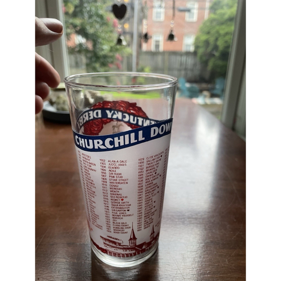 Vintage 1982 Kentucky Derby Official Frosted Mint Julep Glass - Churchill Downs - Picture 3 of 6